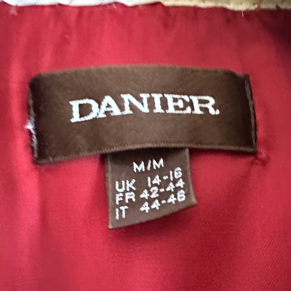 Danier Burgundy Leather Jacket - Picture 2 of 5